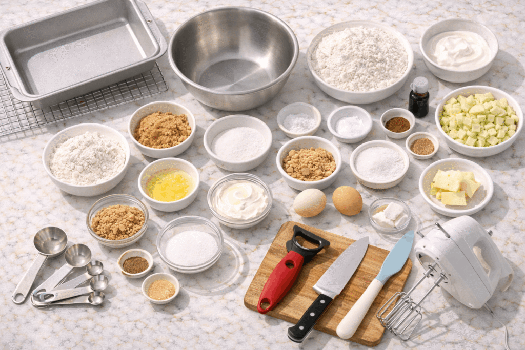 Apple Cinnamon Crumb Cake