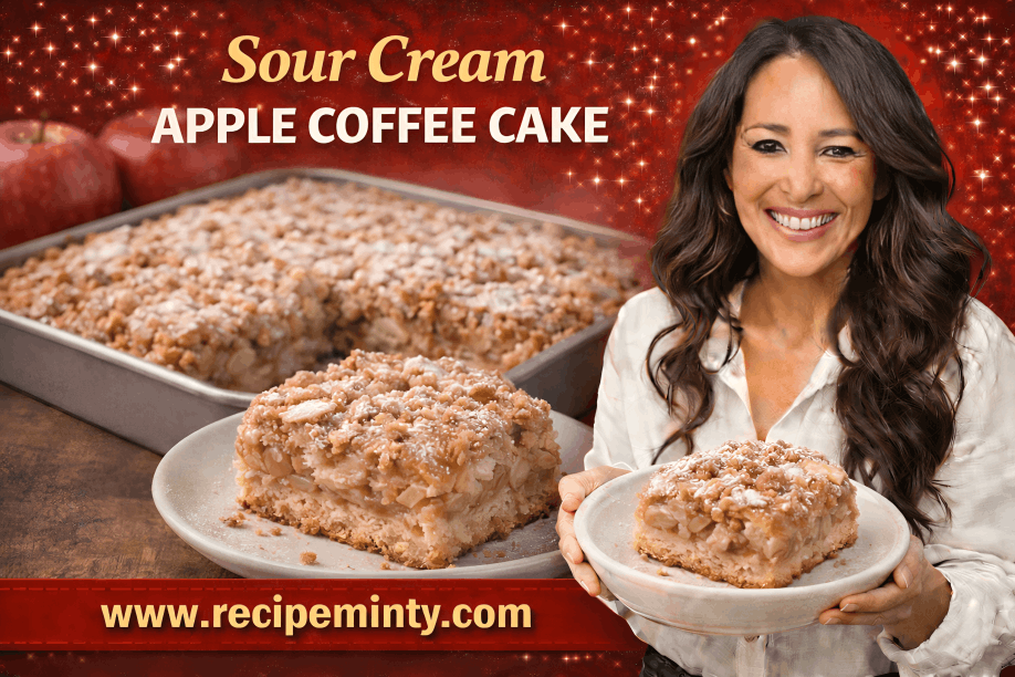 Sour Cream Apple Coffee Cake