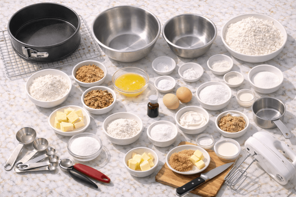 Sour Cream Apple Coffee Cake