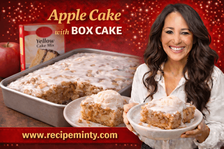 Easy Apple Cake with Box Cake Mix