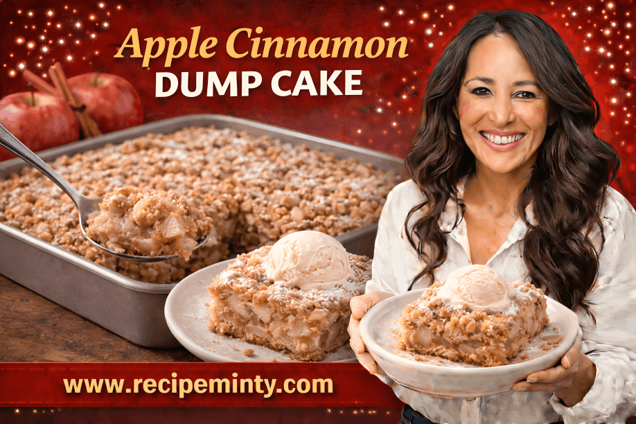 Apple Cinnamon Dump Cake