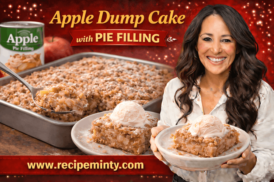 Apple Dump Cake with Pie Filling
