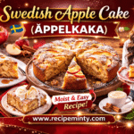 Swedish Apple Cake (Äppelkaka)
