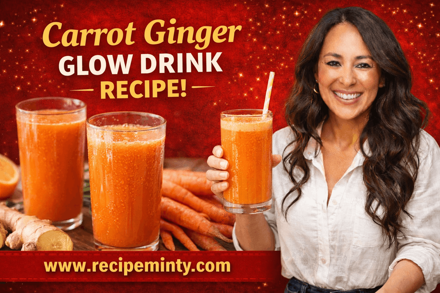 Carrot Ginger Glow Drink Recipe