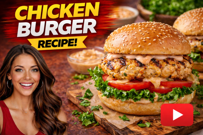 Chicken Burger Recipe