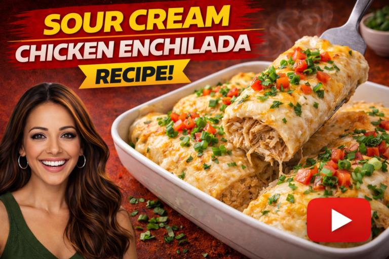 Sour Cream Chicken Enchilada Recipe