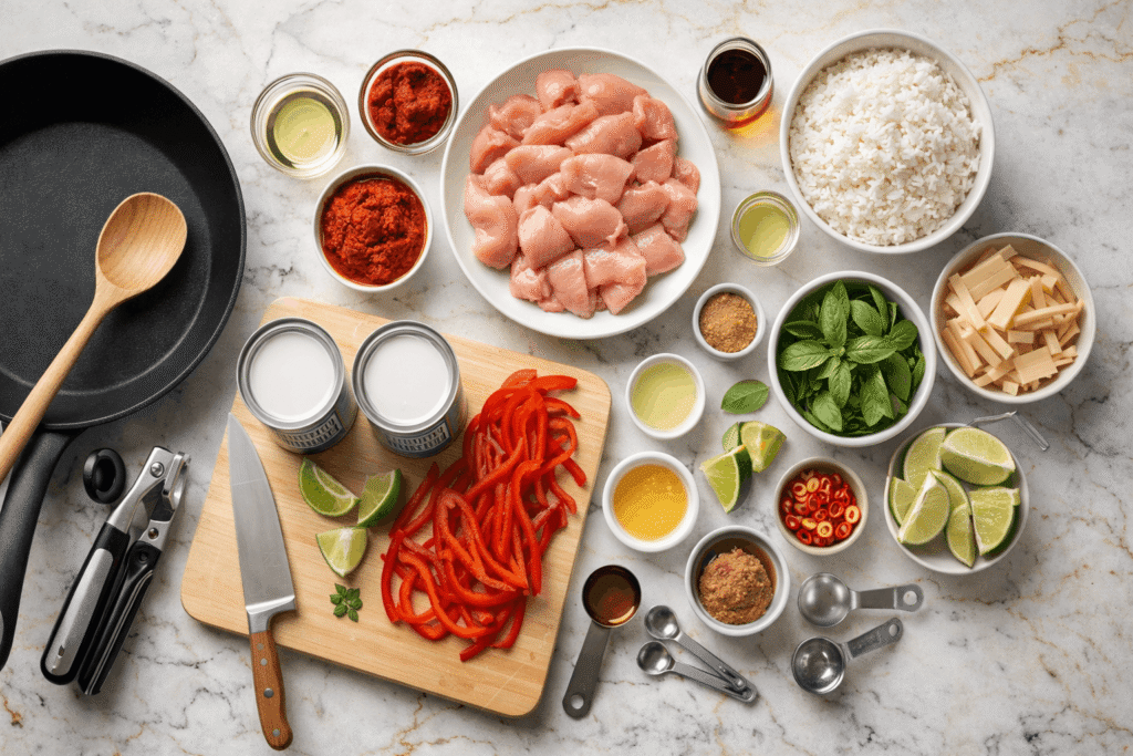 Thai Red Curry Chicken Recipe