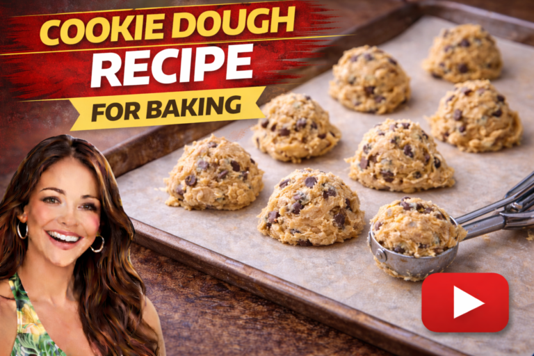 Cookie Dough Recipe for Baking