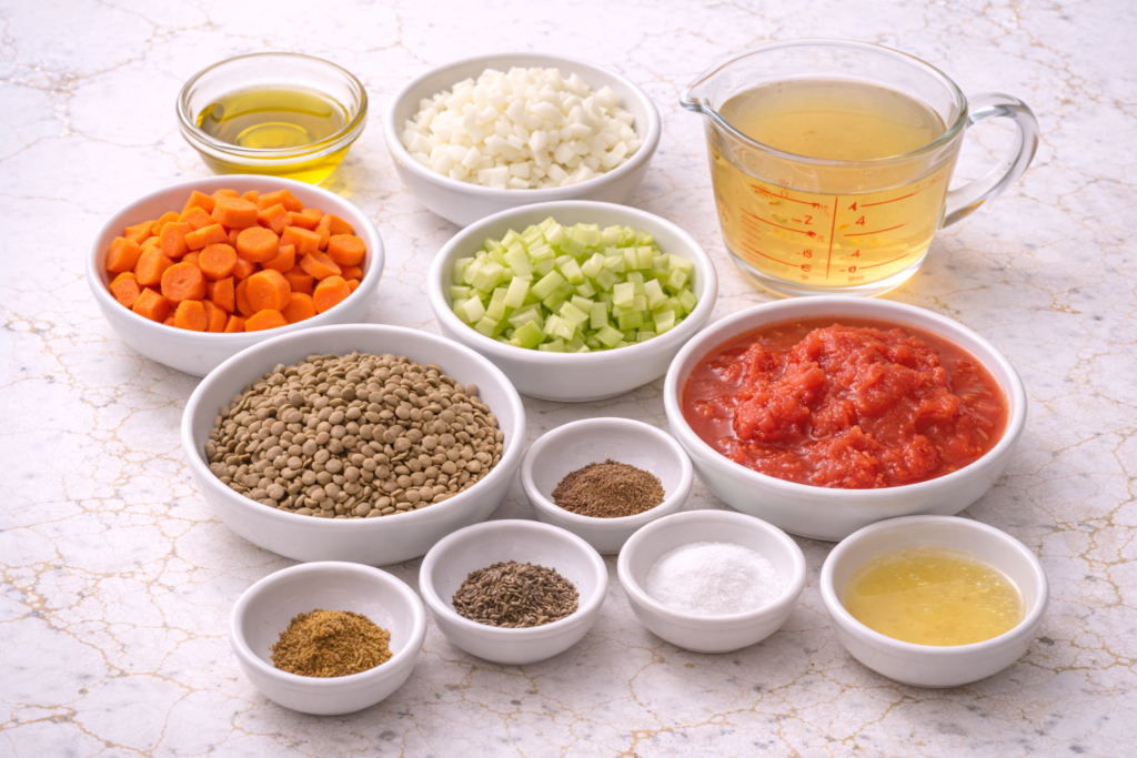 Easy Lentil Soup Recipe