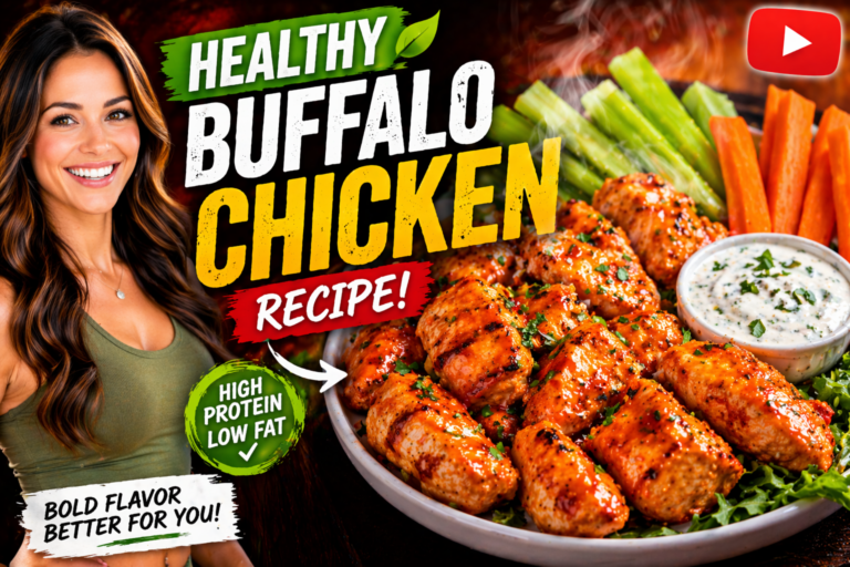 Healthy Buffalo Chicken Recipe