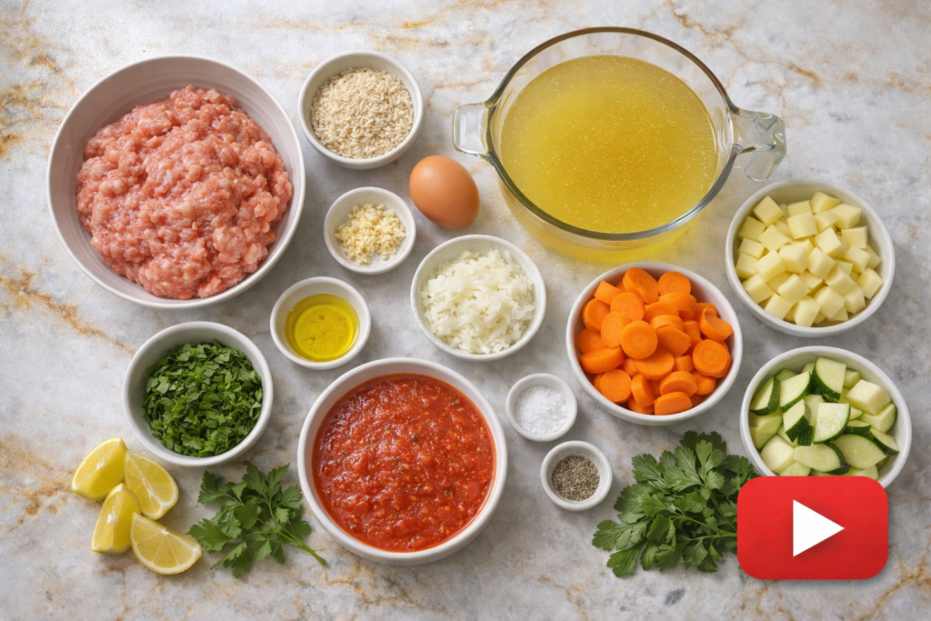 Albondigas Soup Recipe (Mexican Style)