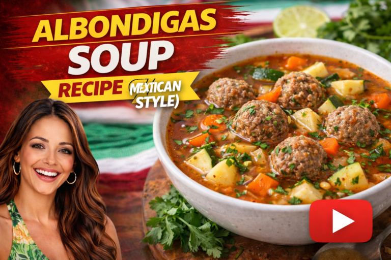 Albondigas Soup Recipe (Mexican Style)