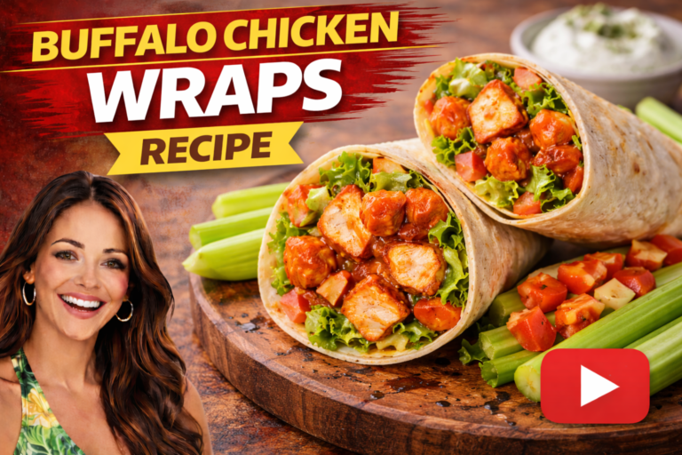 Buffalo Chicken Wraps Recipe
