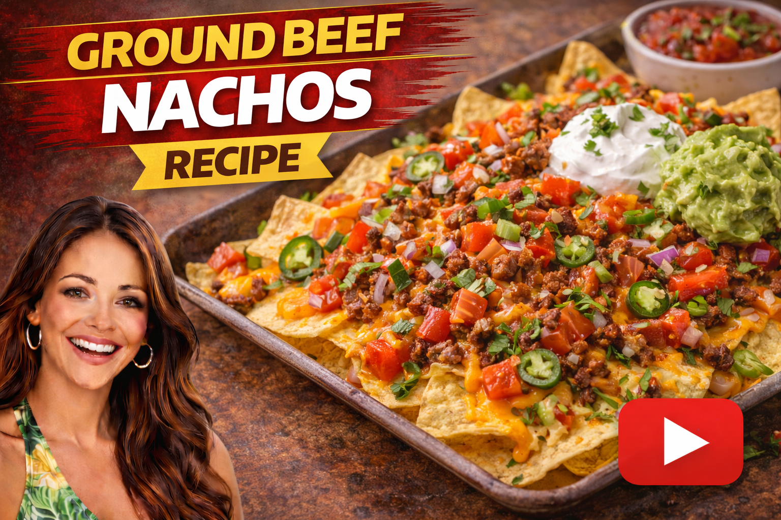 Ground Beef Nachos Recipe