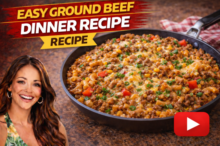 Easy Ground Beef Dinner Recipe