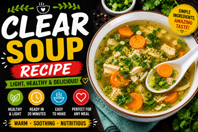 Clear Soup Recipe