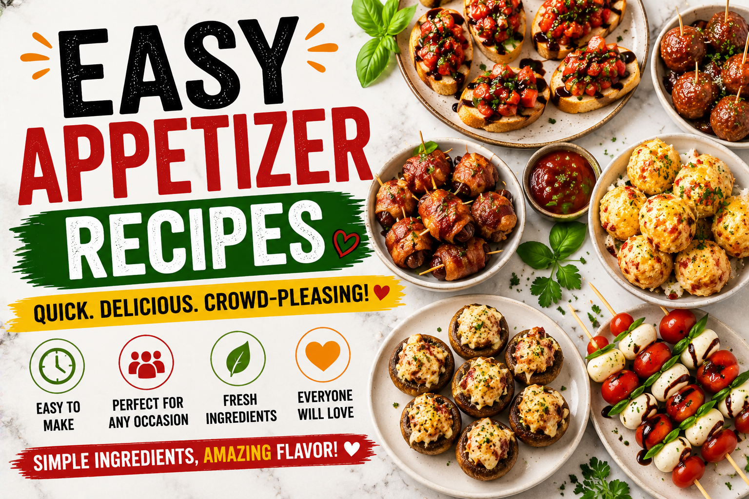 Easy Appetizer Recipes