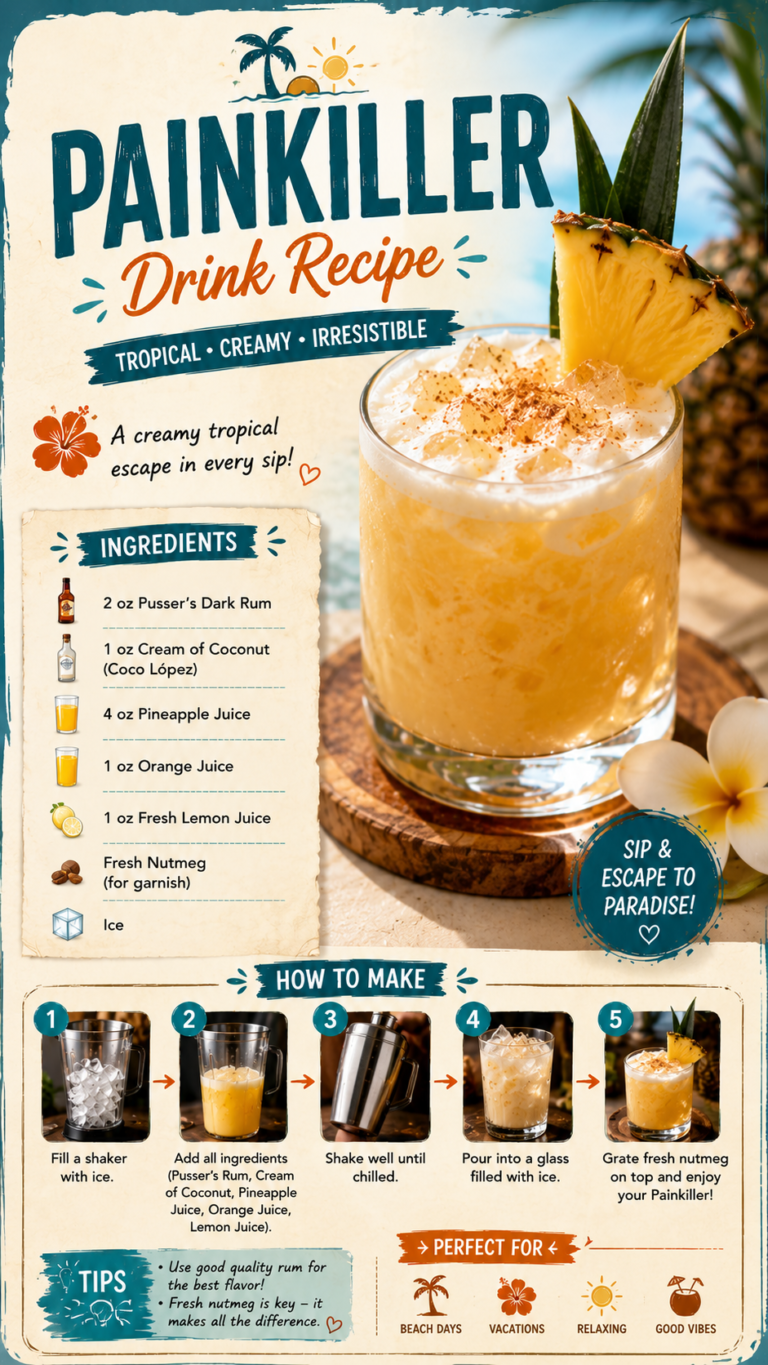 Painkiller Drink Recipe