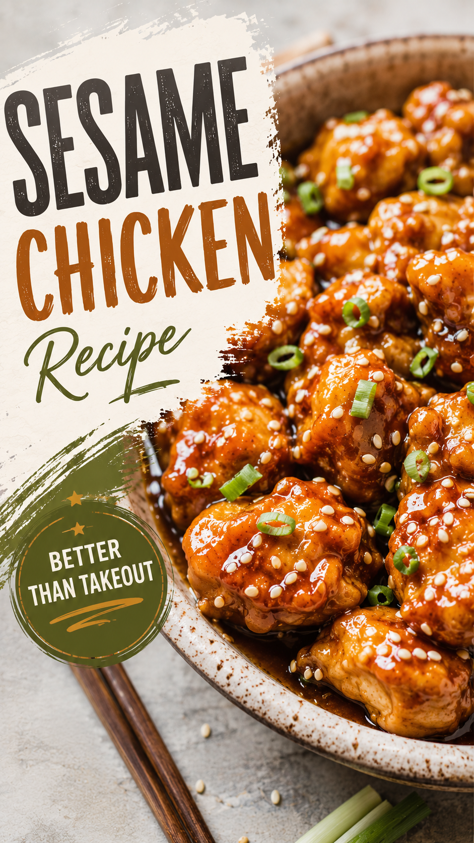 Sesame Chicken Recipe (Better Than Takeout, Seriously)