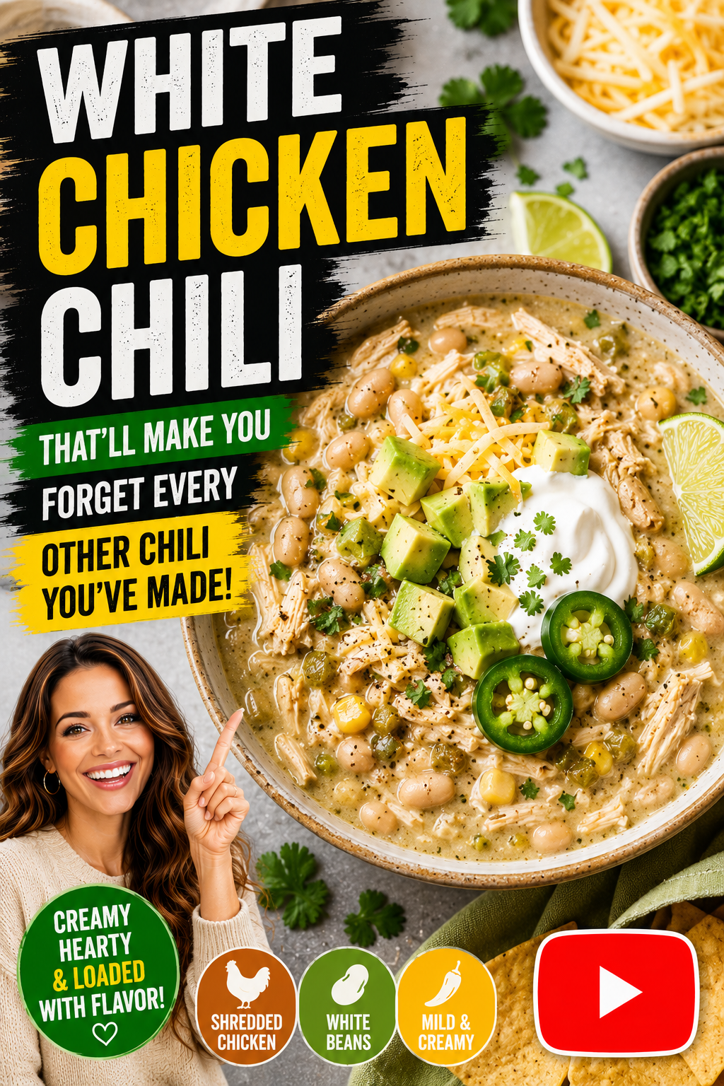 White Chicken Chili That'll Make You Forget Every Other Chili You've Made