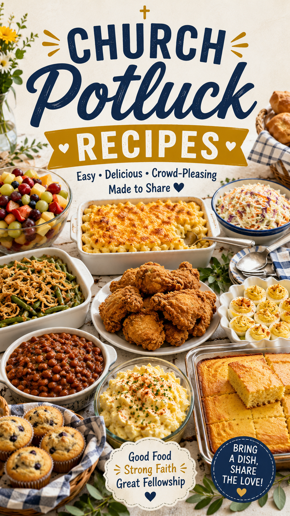 22 Church Potluck Recipes That Will Have Everyone Asking for Your Number