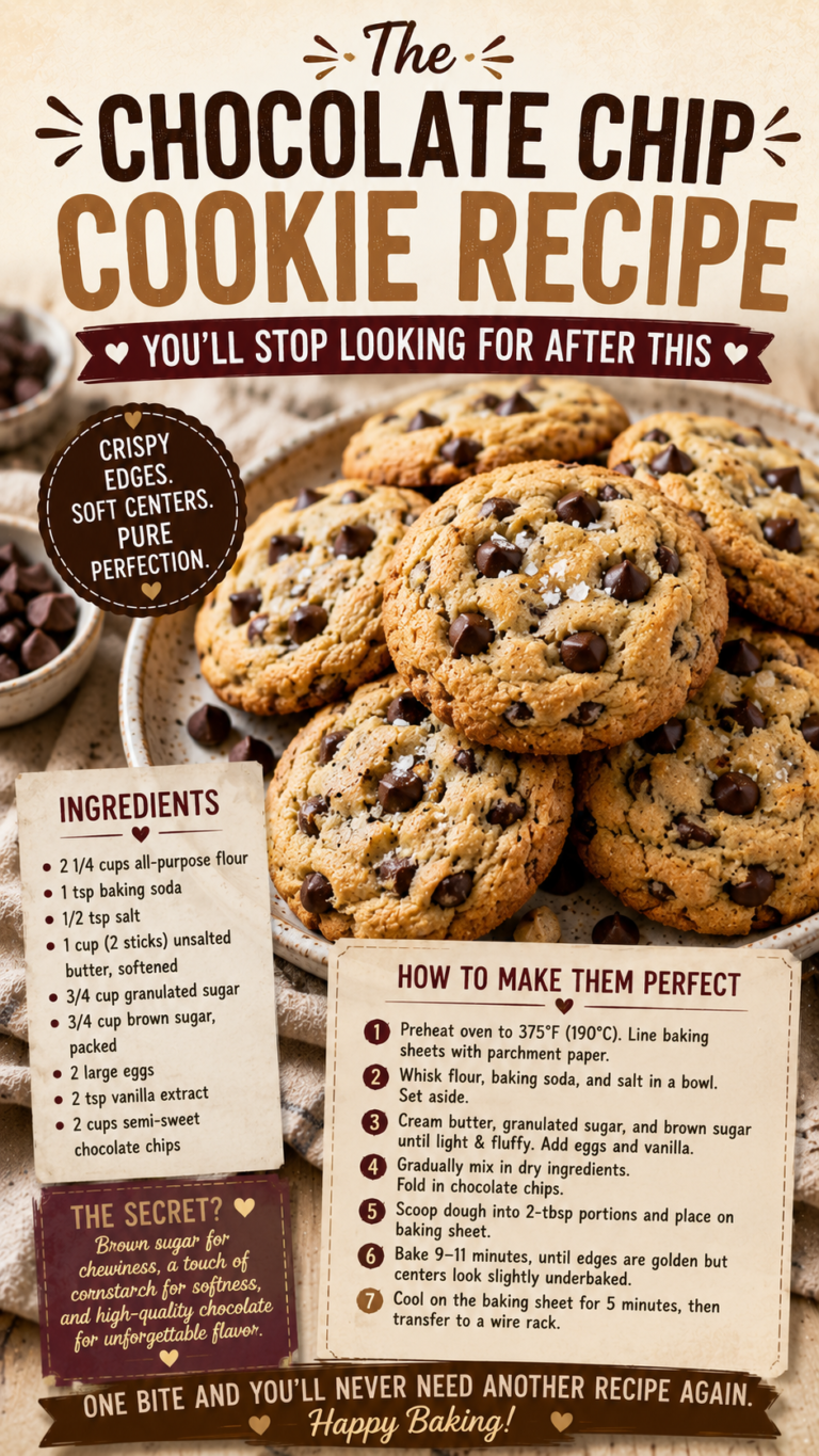 The Chocolate Chip Cookie Recipe You'll Stop Looking for After This