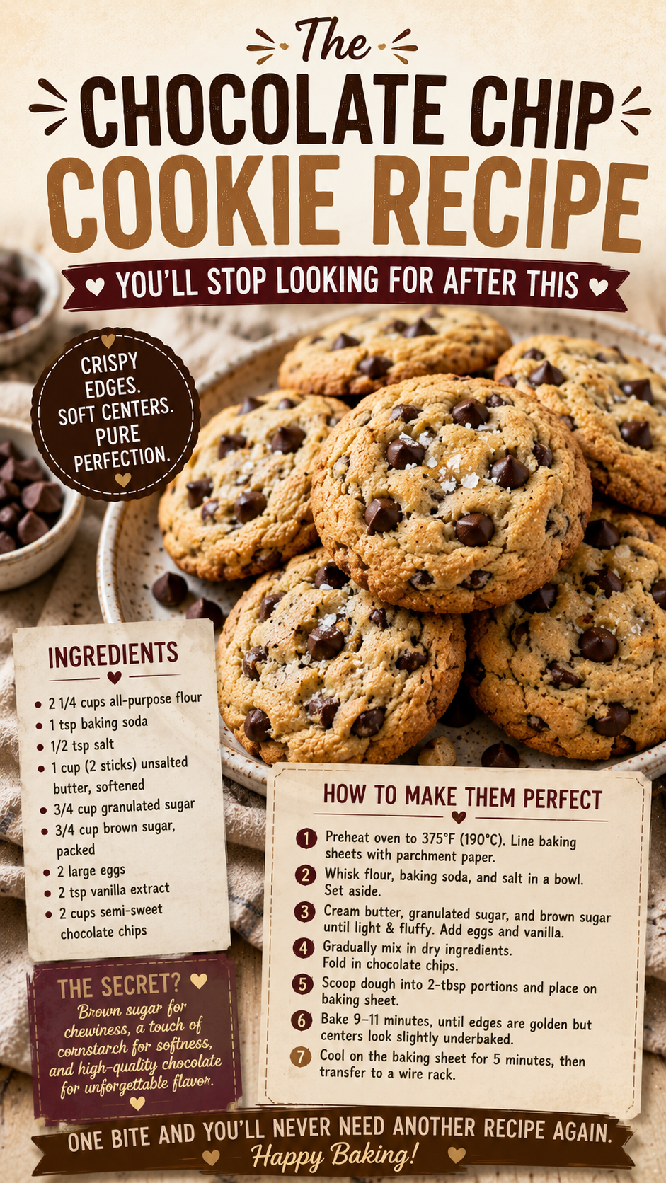 The Chocolate Chip Cookie Recipe You'll Stop Looking for After This