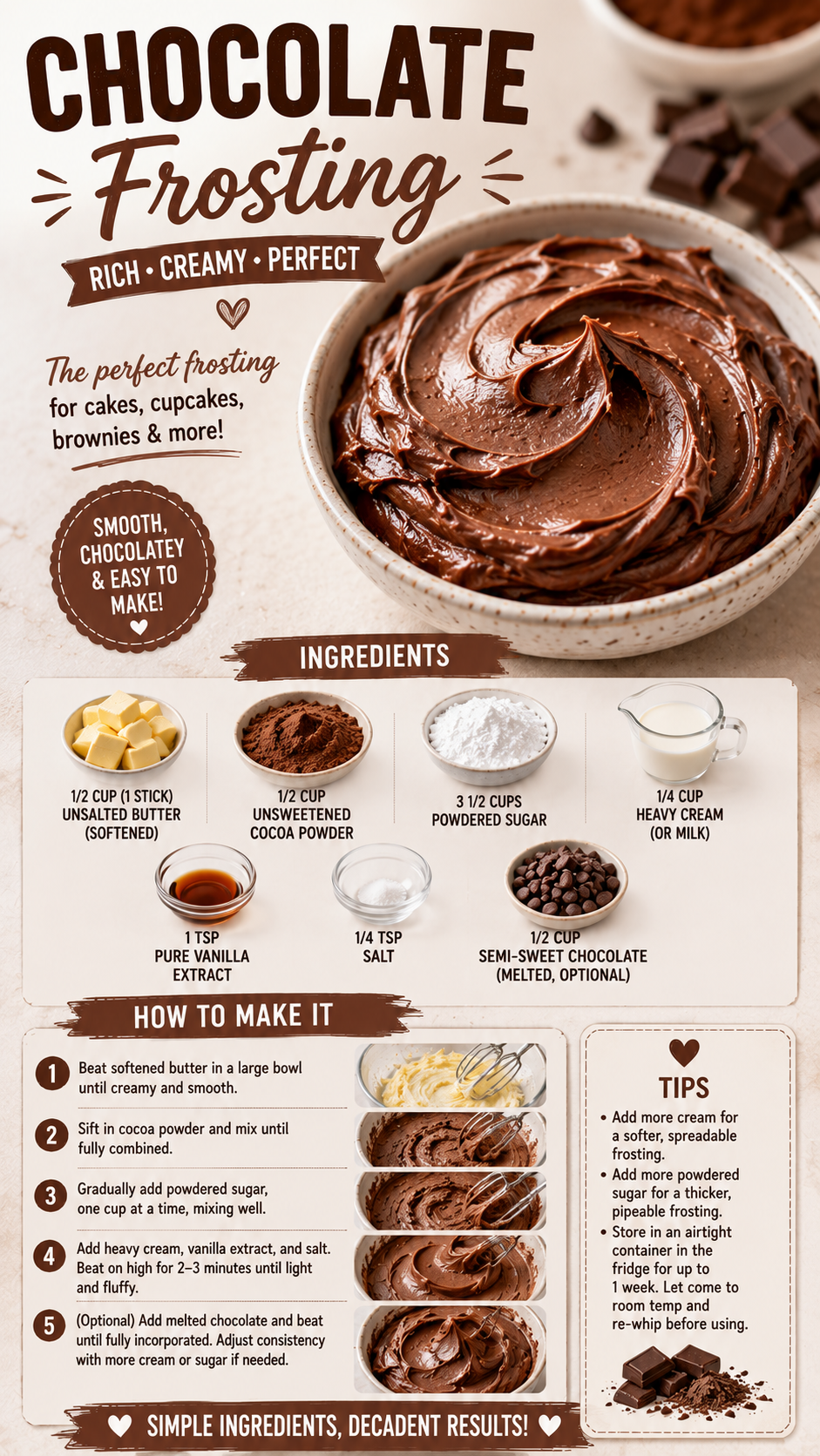 Chocolate Frosting Recipe
