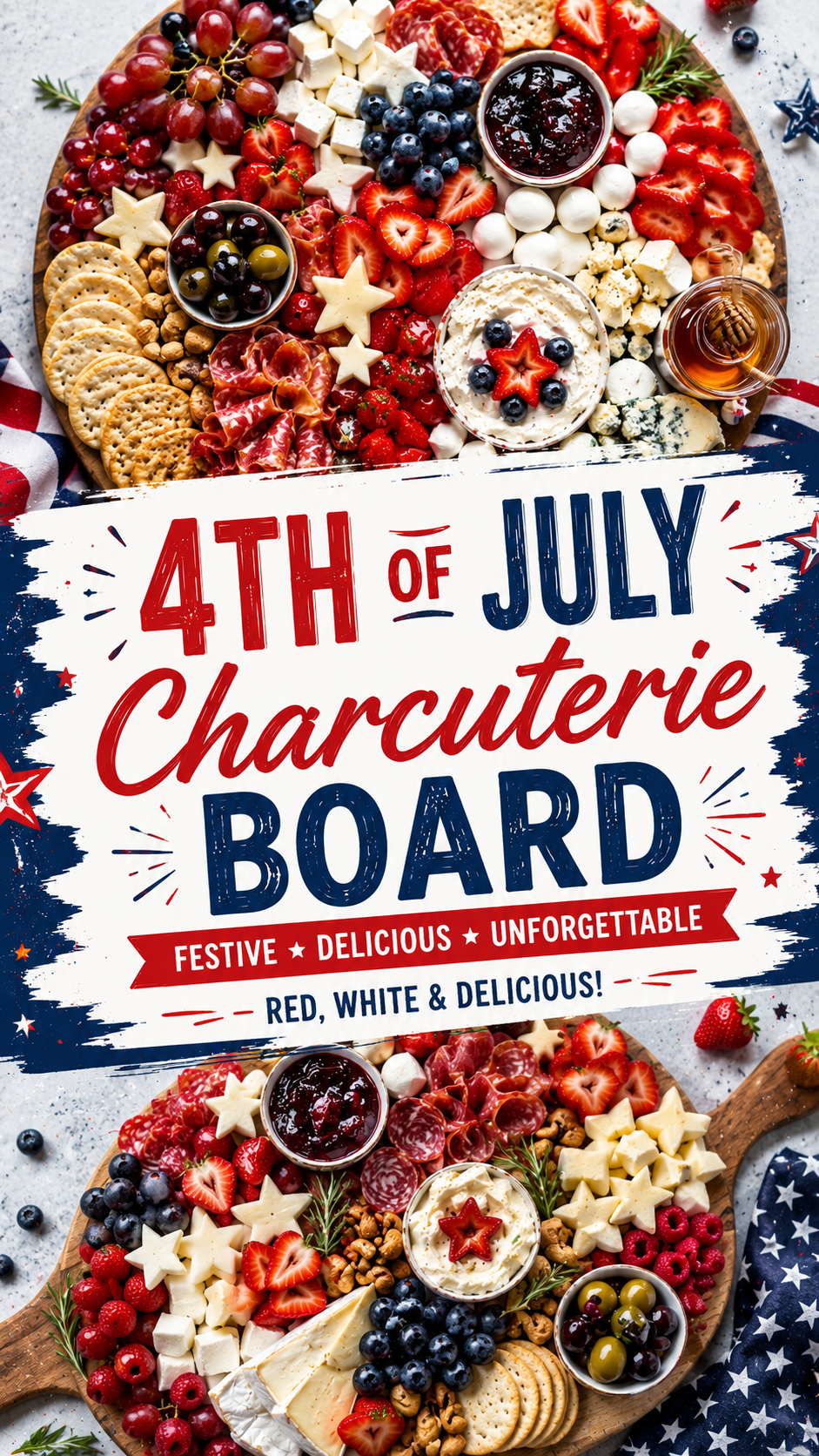 4th of July Charcuterie Board