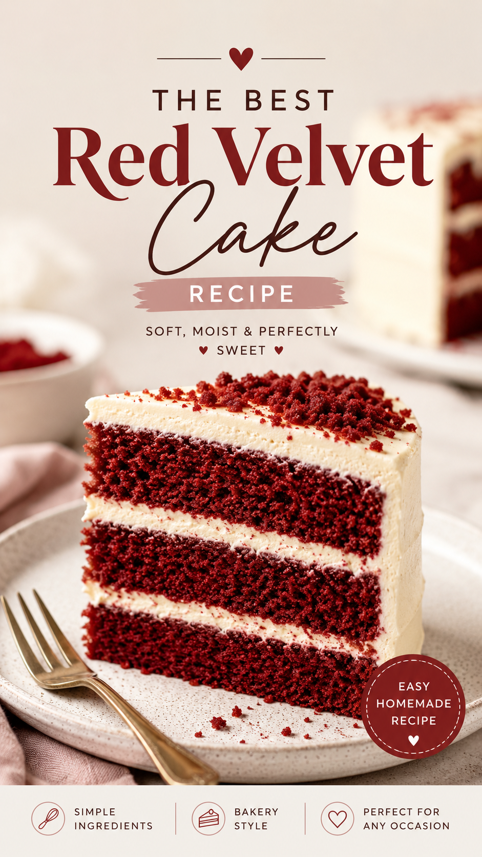 This Red Velvet Cake Will Make People Think You Ordered It From a Bakery