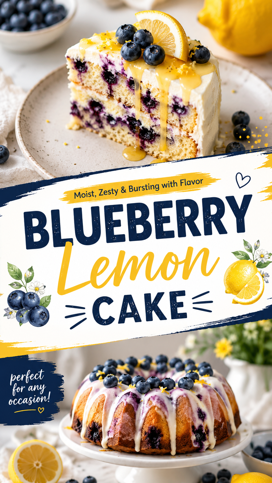 Blueberry Lemon Cake