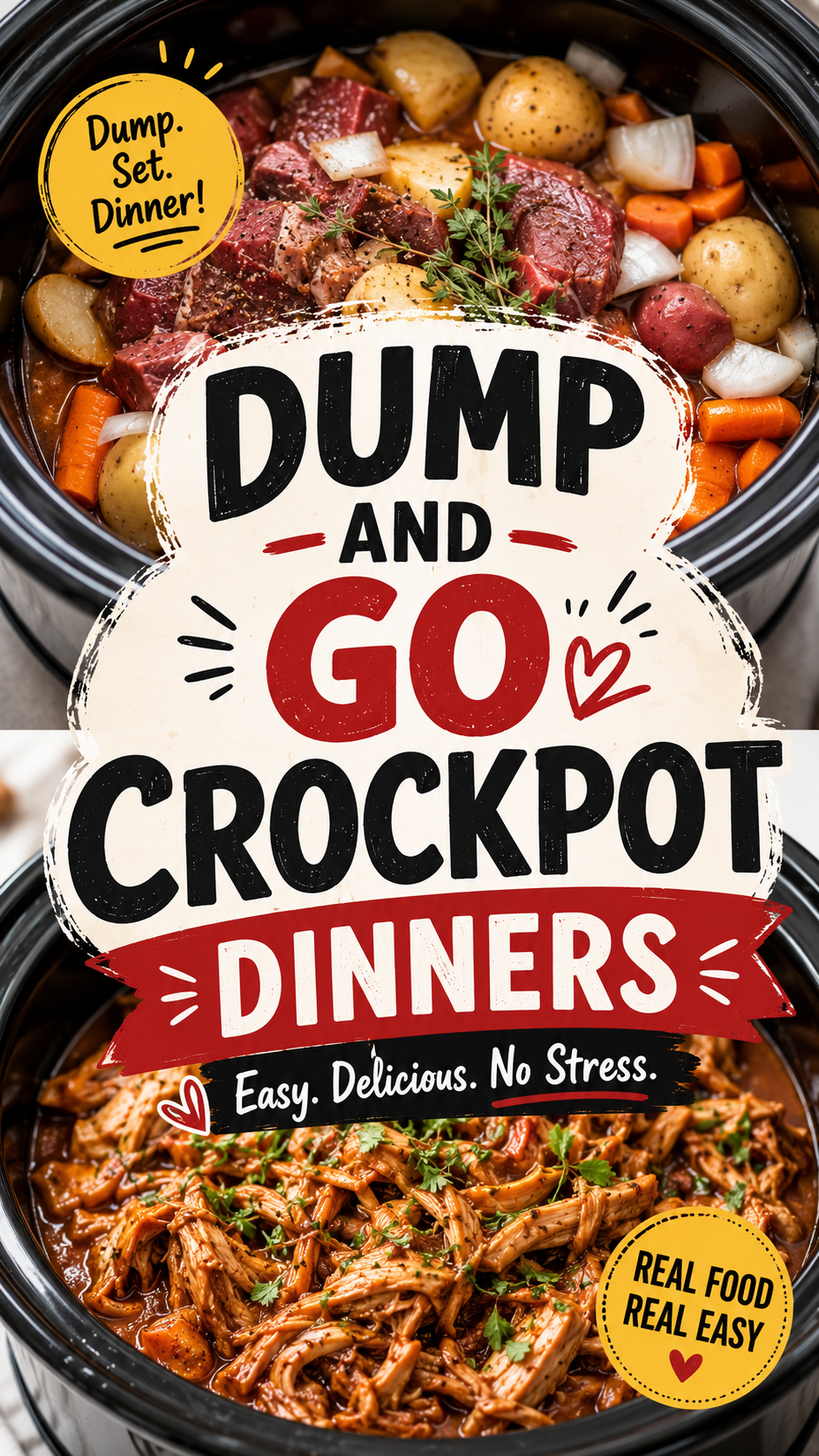 Dump and Go Crockpot Dinners Recipe