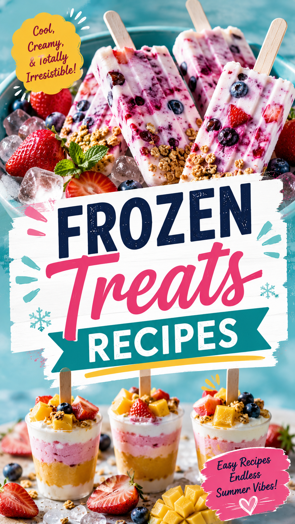 Frozen Yogurt Berry Popsicles That Actually Taste Like Summer (and Take 10 Minutes to Make)